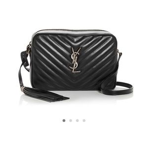 Saint Laurent - Lou Quilted camera bag-NWT-